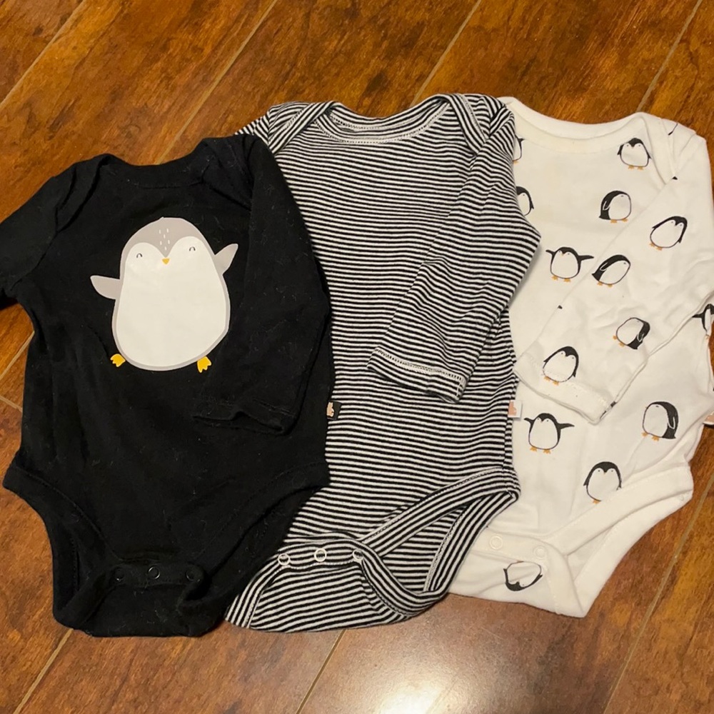 Baby Gap 3-6 Month Long Sleeve Onesies